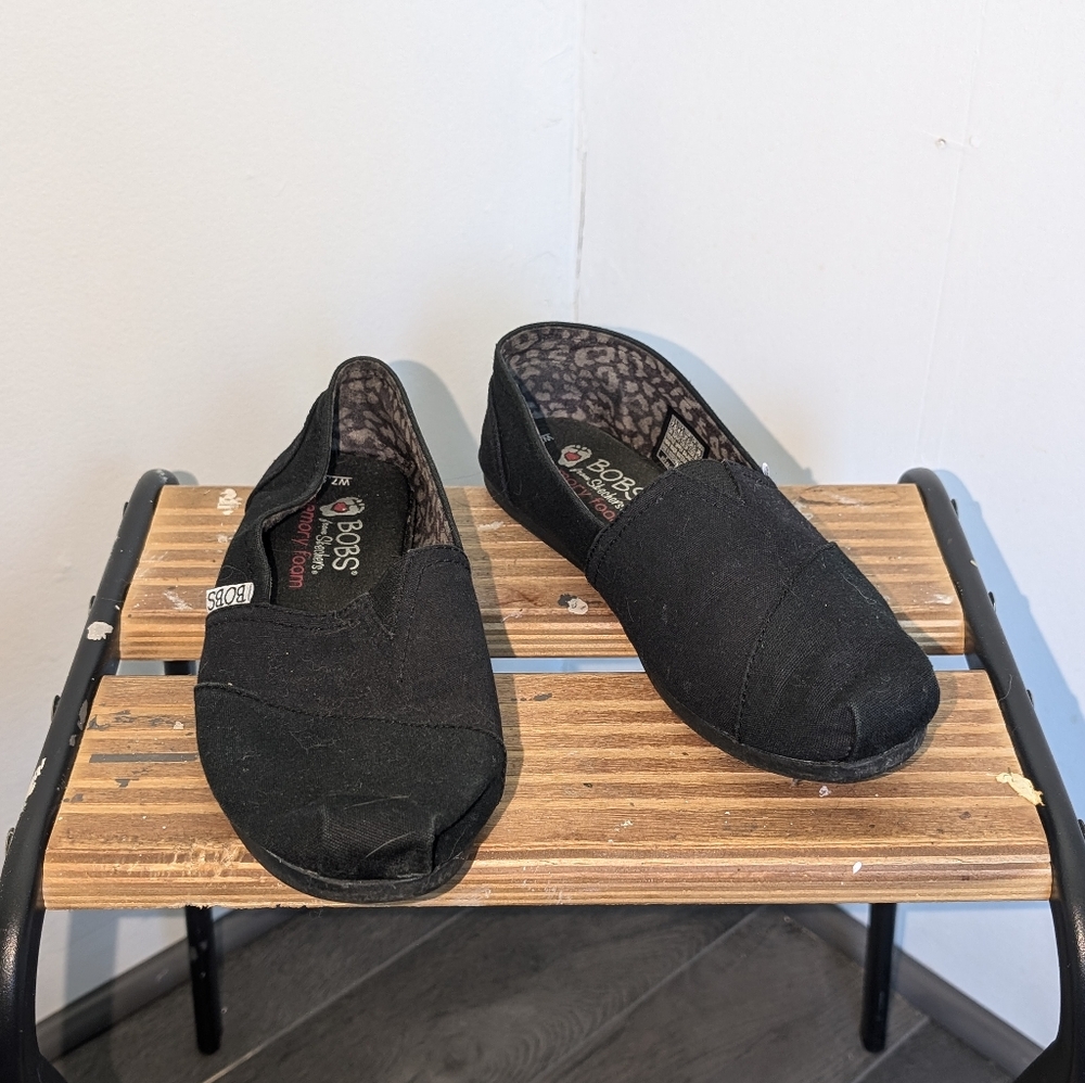 Bob's Skechers Memory foam slip ons